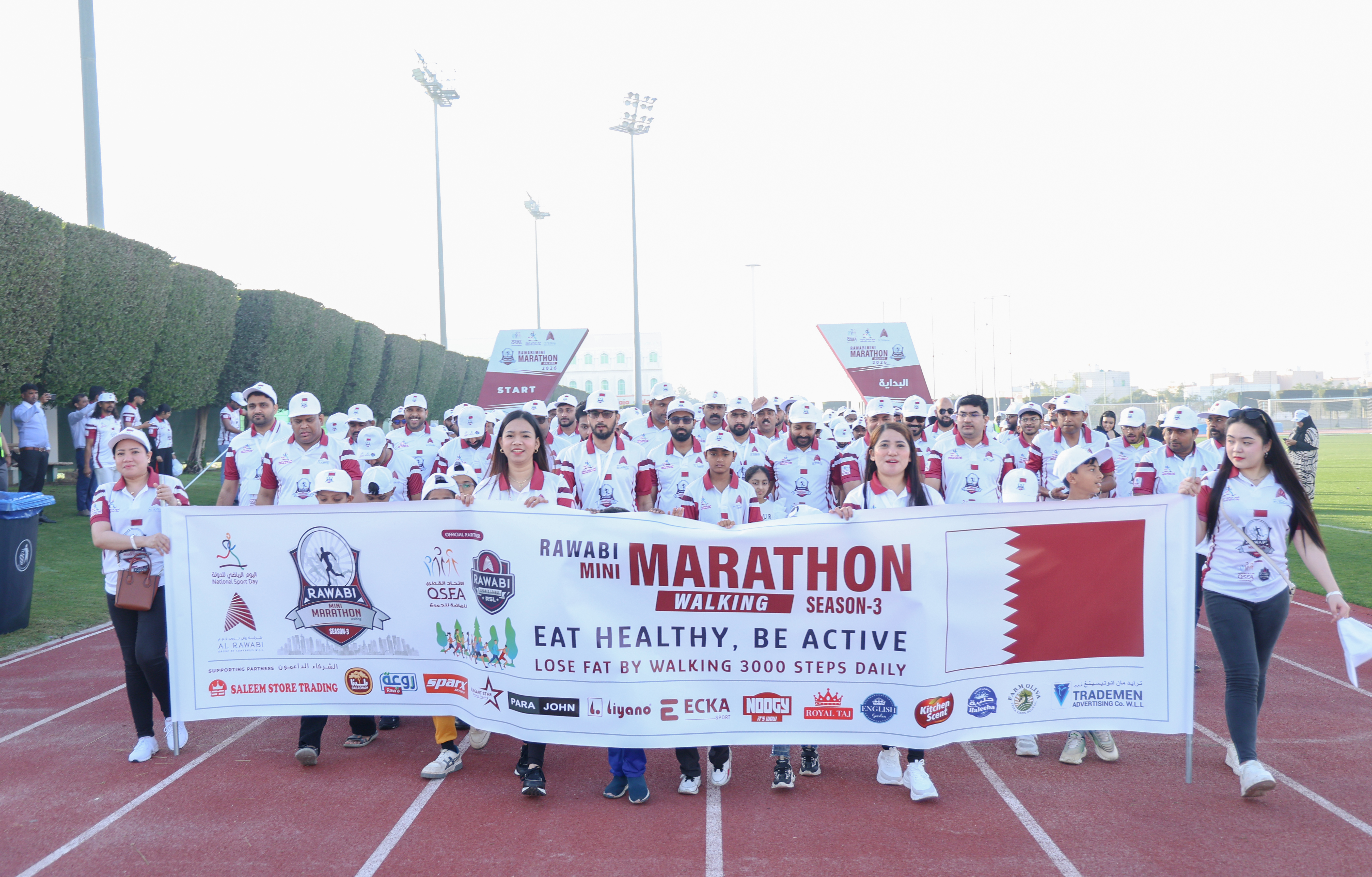 Rawabi Mini Marathon Season 3 Concludes with Record-Breaking Participation, Strengthening Qatar’s Fitness Movement