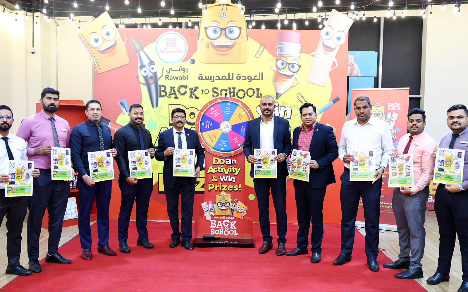 Students Engagement Initiative at Rawabi Hypermarket: Back to School Promotion Launched