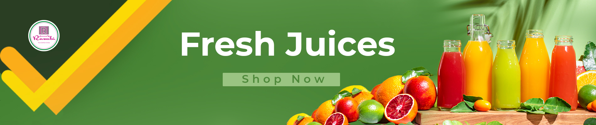 Chilled Fresh Juices!