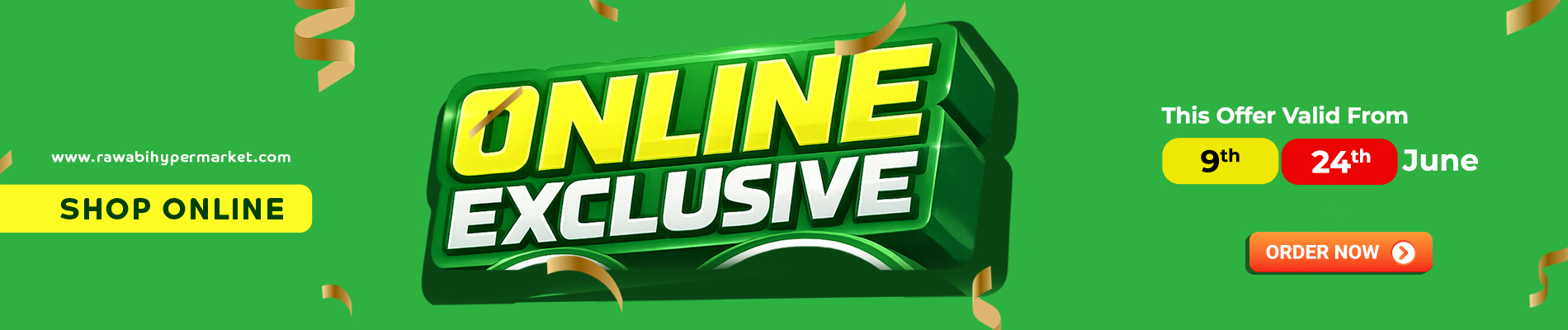 Online Exclusive Deals!
