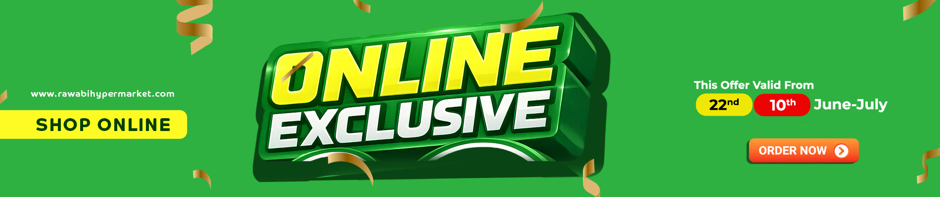 Online Exclusive Deals..!