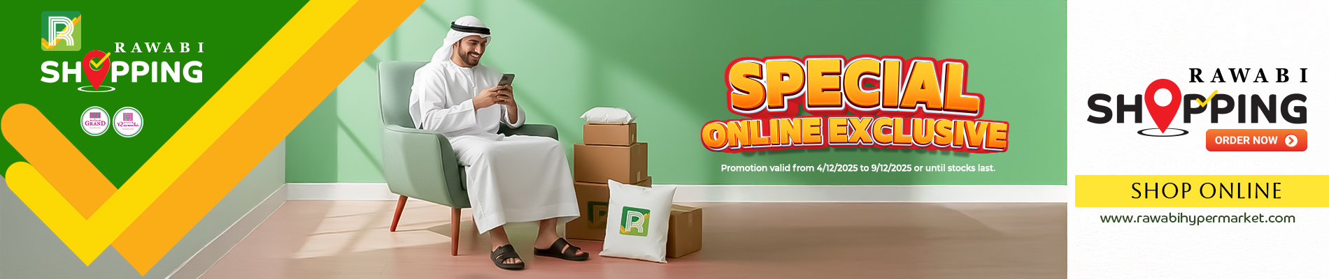 Specal Online Exclusive Deals!