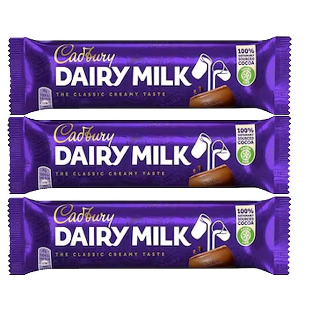Cadbury Dairy Milk Plain 3x85g