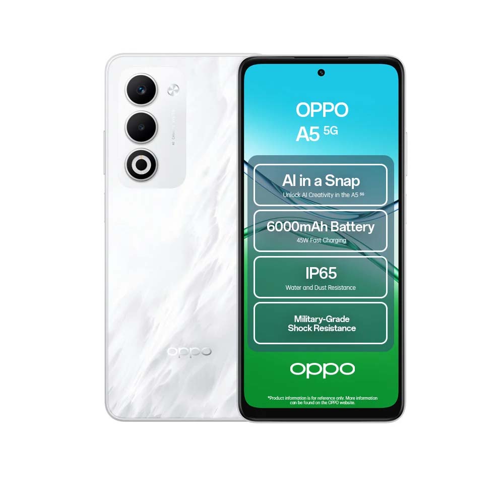 Oppo A5 6GB RAM 128GB STORAGE Mist White