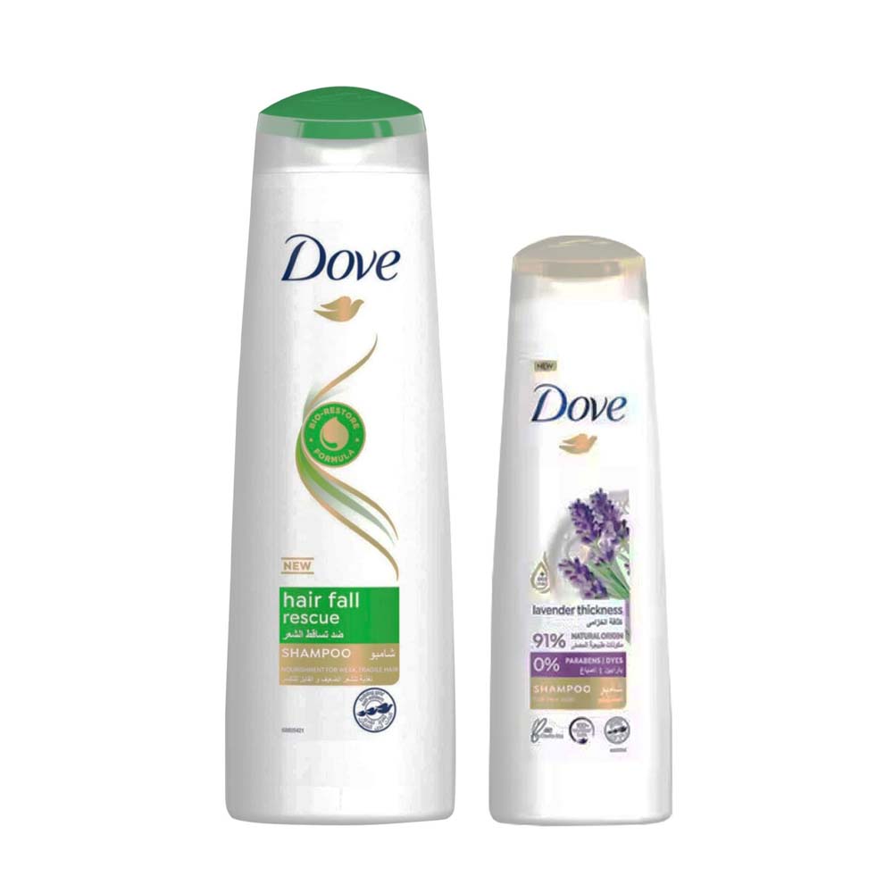 Dove Hair Fall Rescue Shampoo 400 Ml + 180 Ml