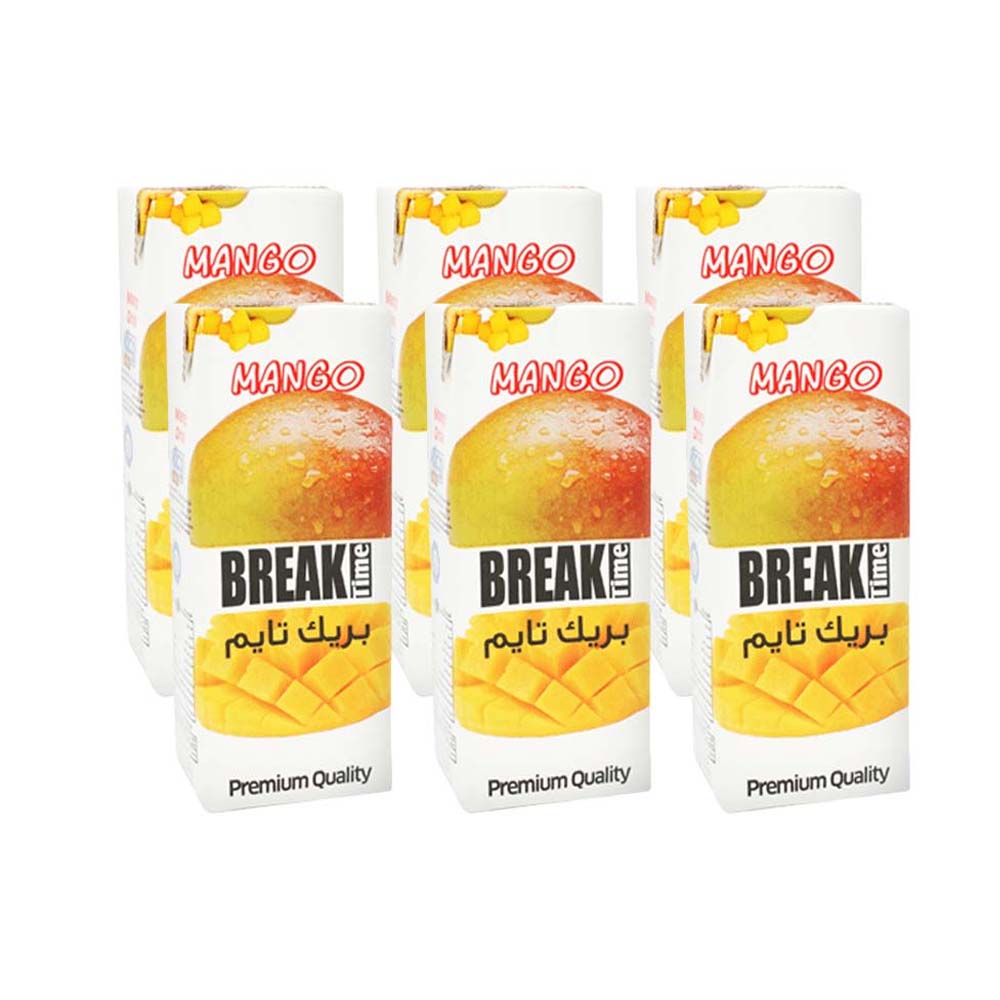 RAWA BREAK TIME MANGO DRINK 6X200ML
