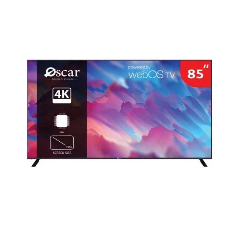 Oscar OS85LW4KM 85-Inch UHD 4K Smart TV