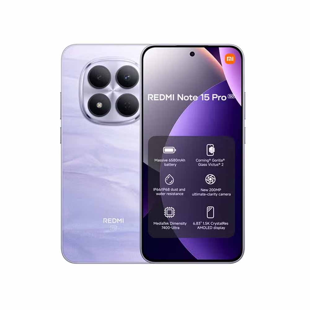 Redmi Note 15 Pro 5G 12GB RAM 256GB Purple