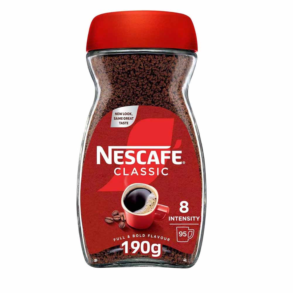 Nescafe Classic Instant Coffee Jar 190g