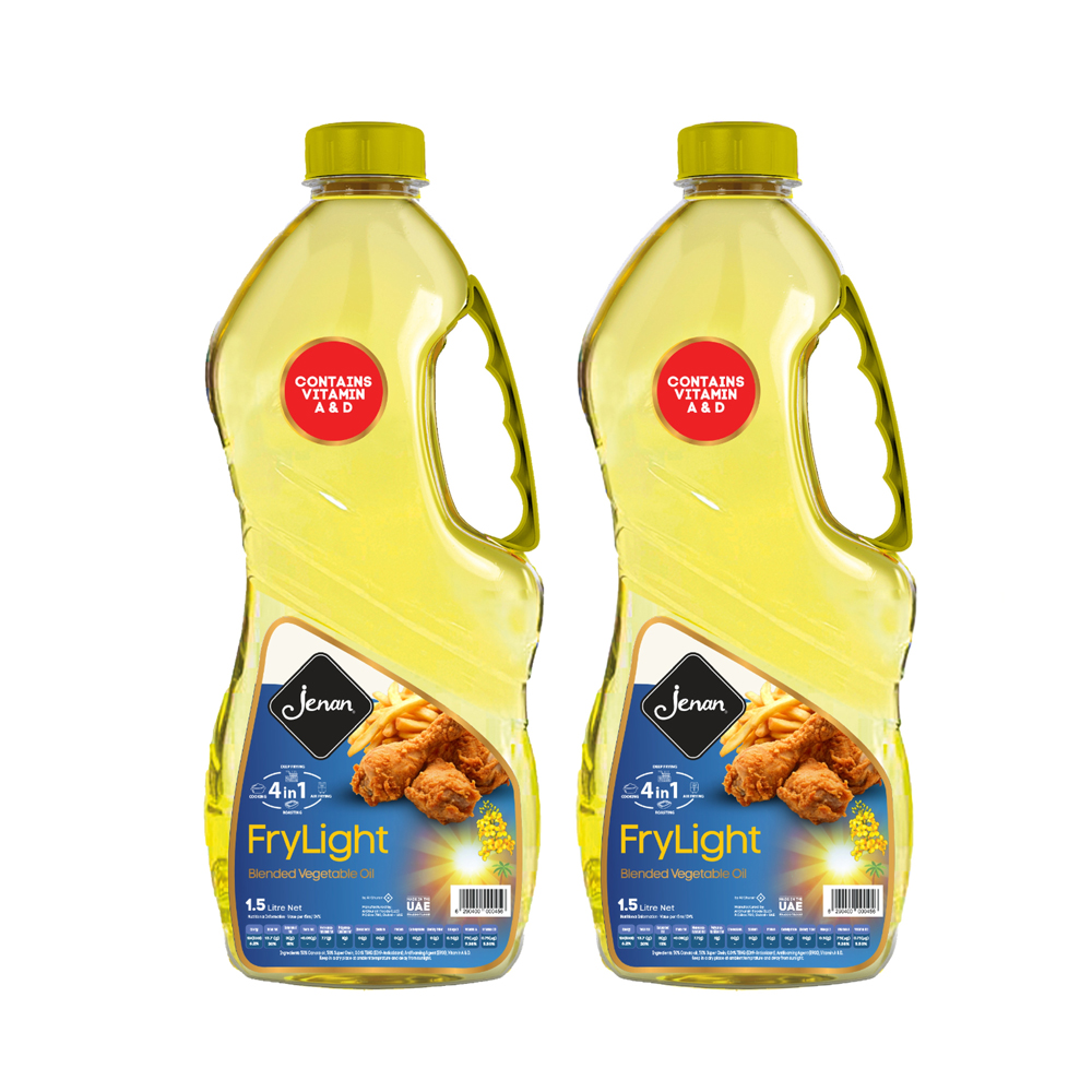 Jenan Vegetable Oil 2X1.5L