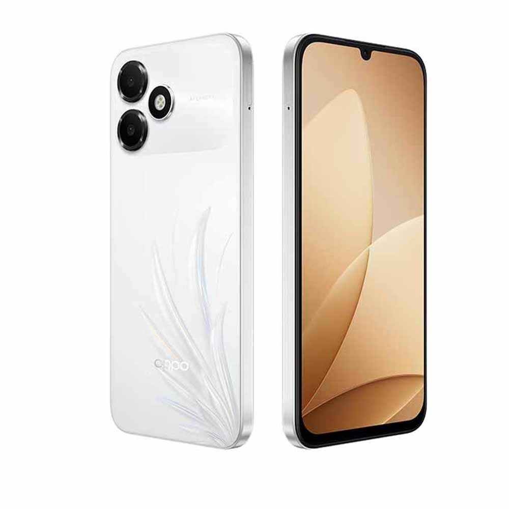 Oppo A6C 4GB RAM 128GB Feather White