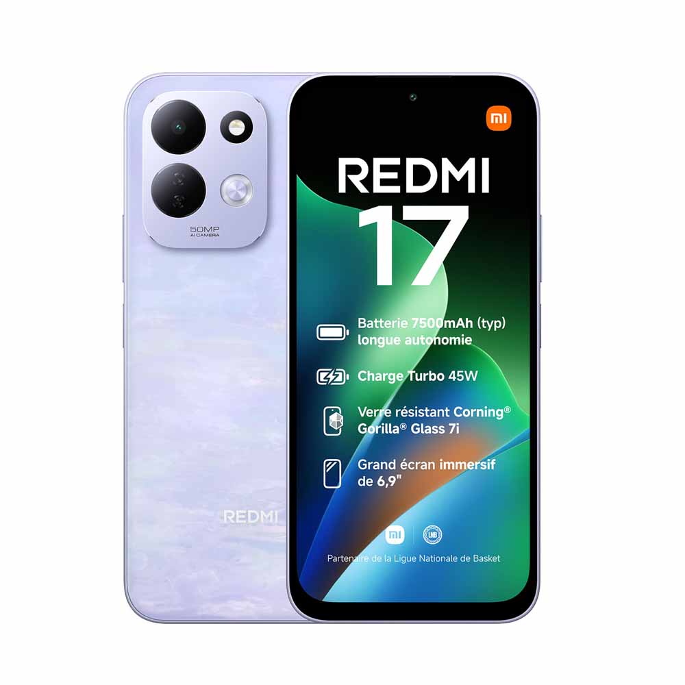 Redmi 17 4GB RAM 128GB Storage Purple