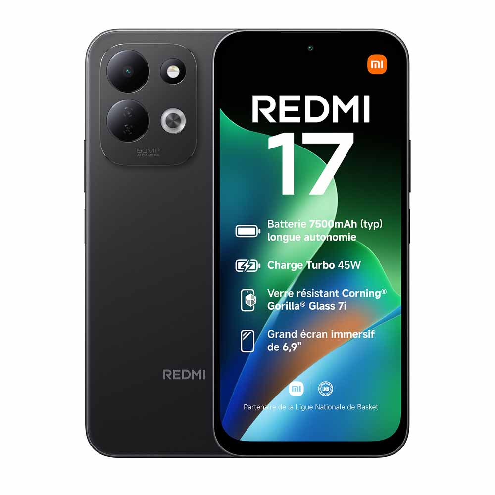 Redmi 17 4GB RAM 128GB Storage Black