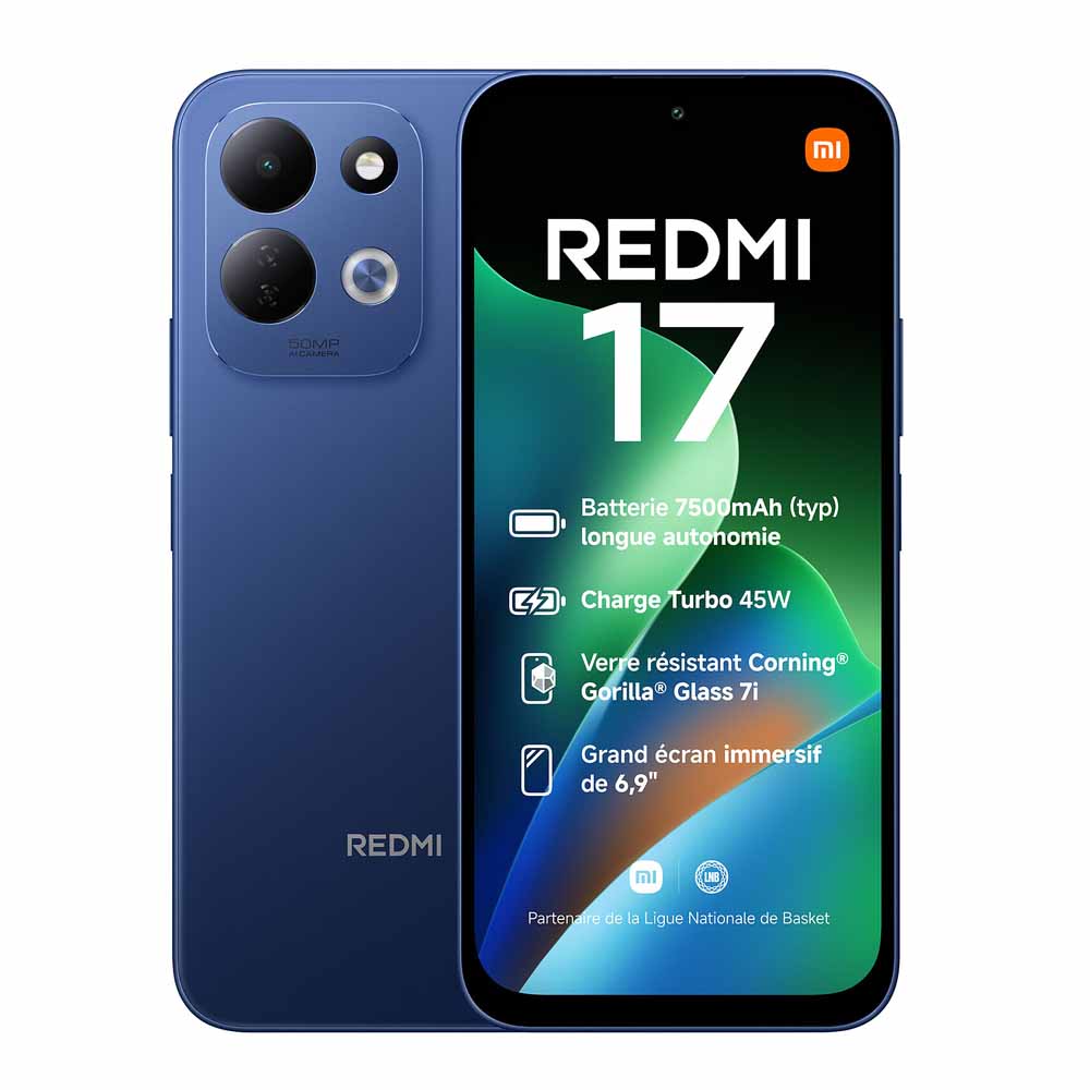 Redmi 17 4GB RAM 256GB Storage Blue