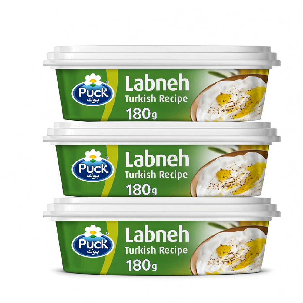 Puck Labneh Plain 3x180g