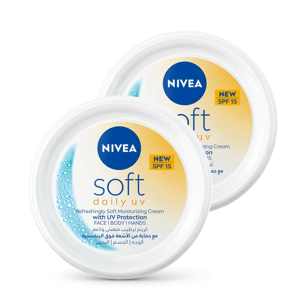 Nivea Soft UV Moisturizing SPF15 2x