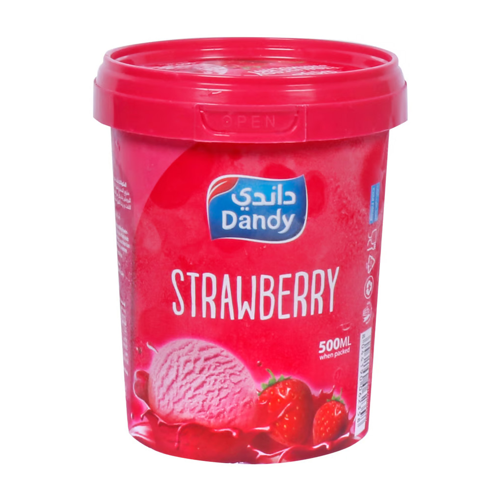 Dandy Strawberry Ice Cream 500Ml