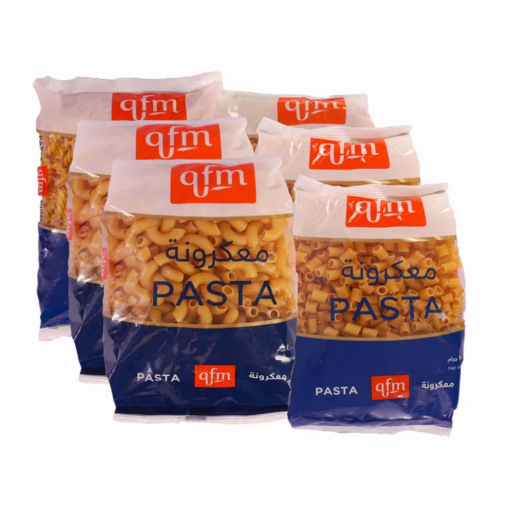 Qfm Pasta Macaroni 6X400g