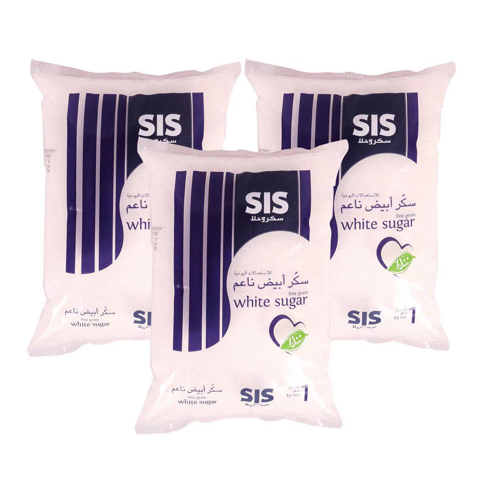 Sis Fine Sugar 3X1Kg
