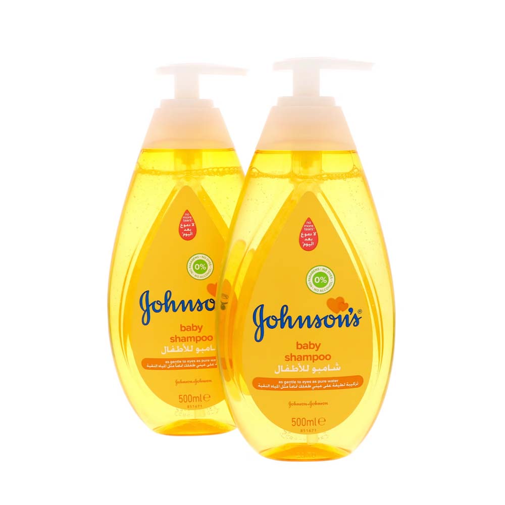 Johnson's Baby Shampoo 500ml x 2pcs.