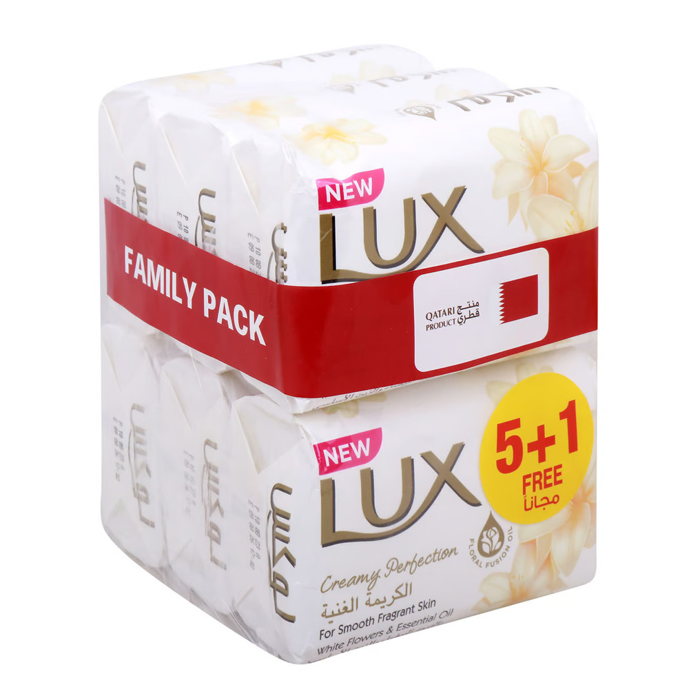 Lux Soap Creamy Perfection 170g x 5 +1 FREE