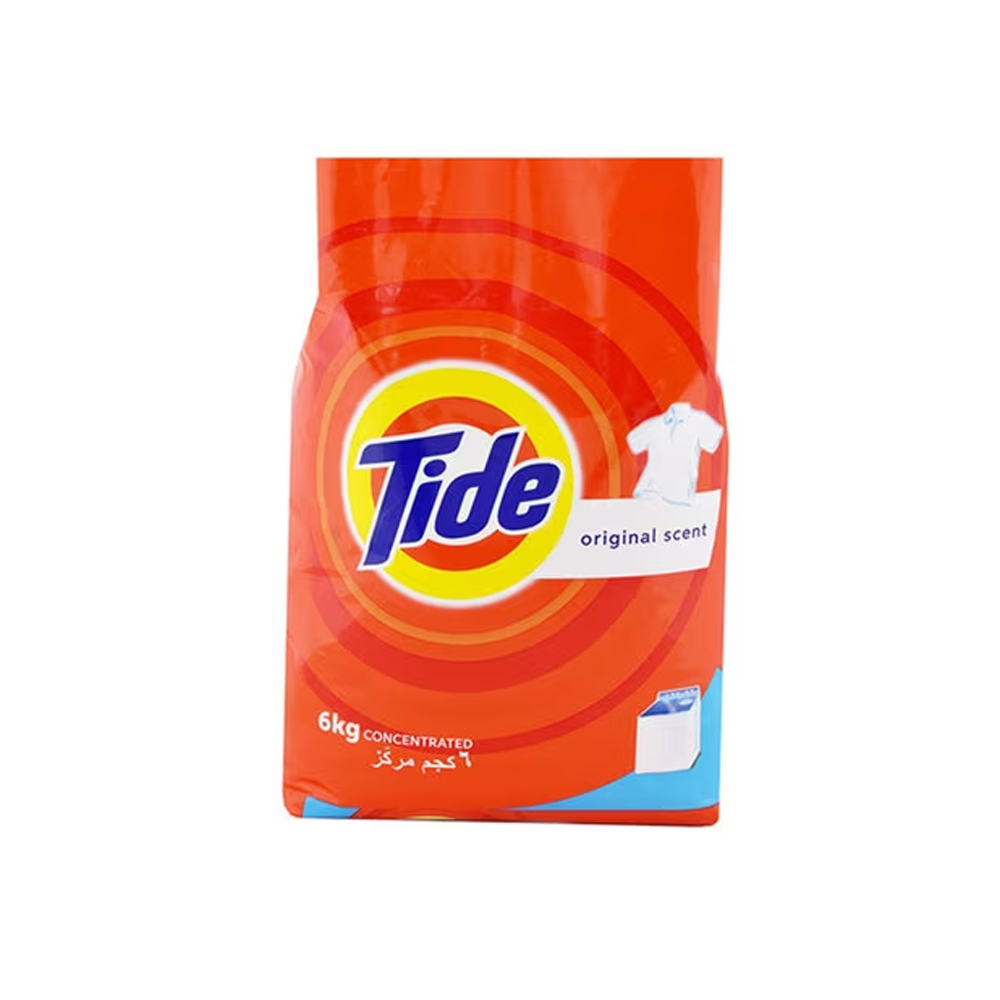 Tide HS Original Detergent Powder 6Kg