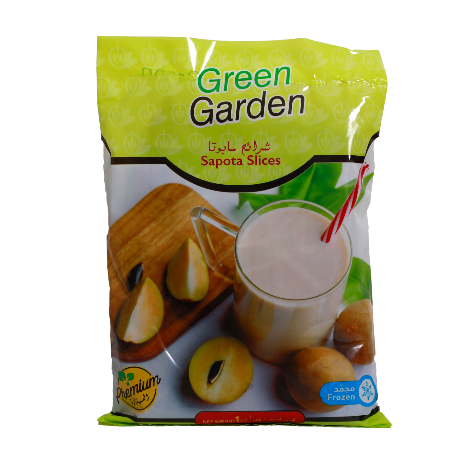 Green Garden Sapota Slice Frozen 1Kg