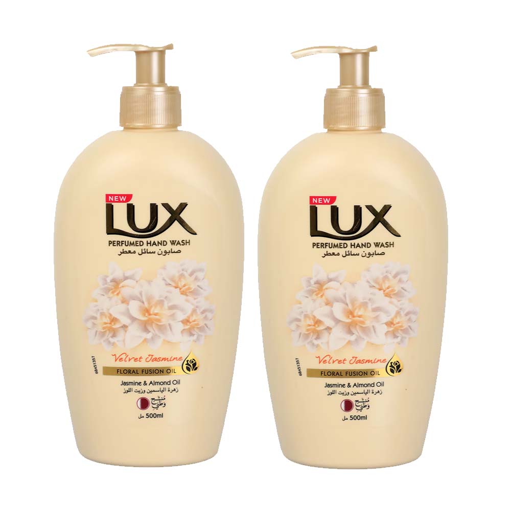 Lux Hand Wash Velvet Jasmine 2X500Ml