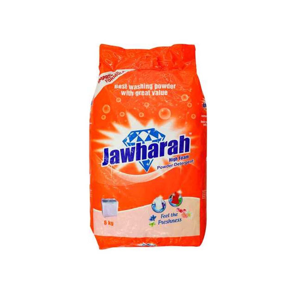 Jawharah Plus High Foam Detergent Powder 6Kg