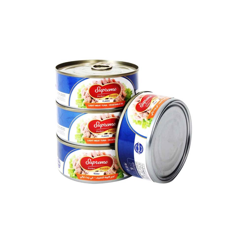 Supreme Light Meat Tuna Flakes 4 x 160g