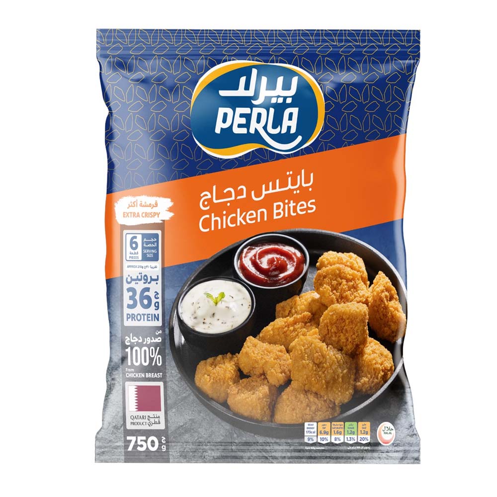 Perla Chicken Bites Plain 750g