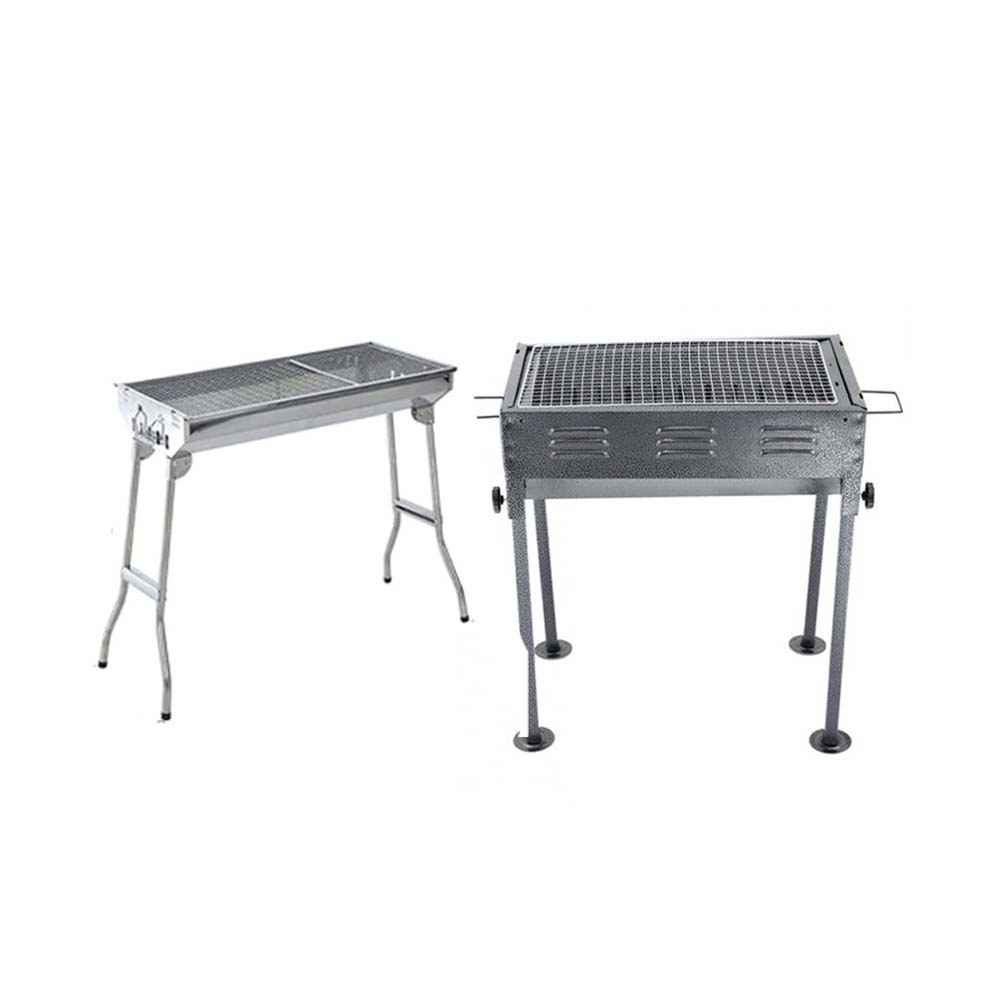 Ajm Portable Steel Grill 73X33-54416 Assorted