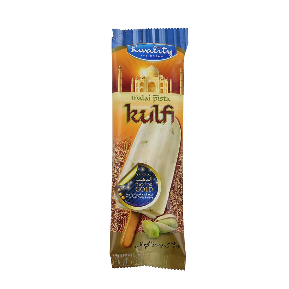 Kwality Malai Pista Stick Multipack 65Ml