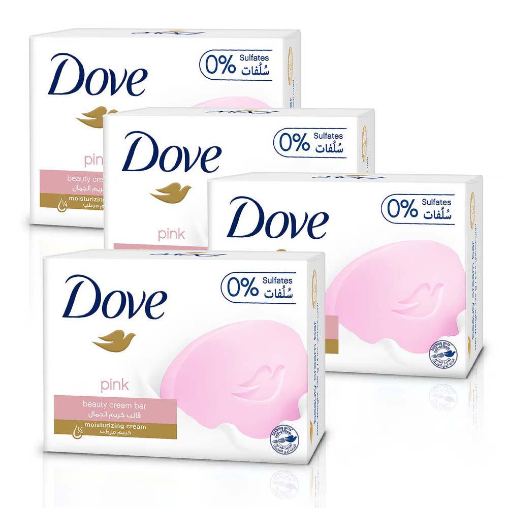 Dove Soap Pink 4*125G 10% Off