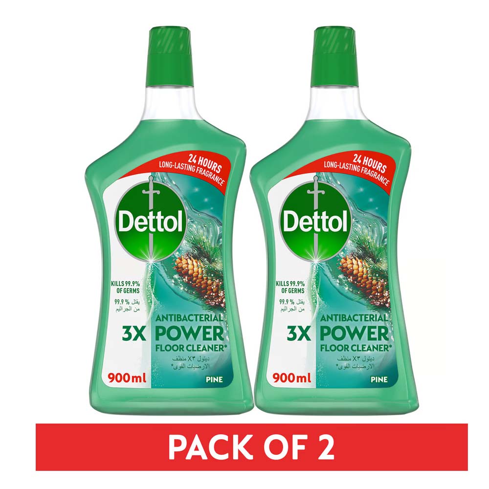 Dettol Multi Action Cleaner Pine 2X900Ml