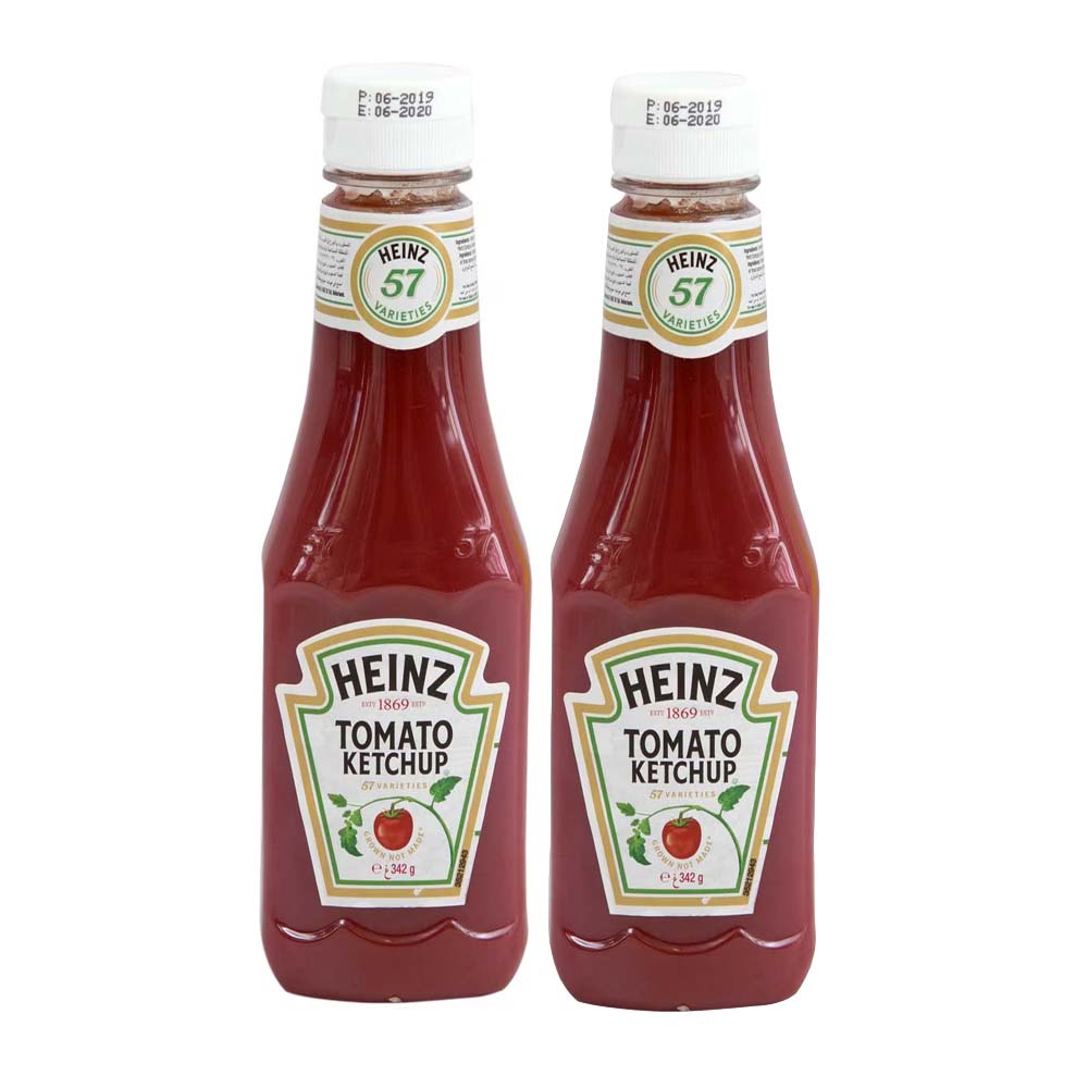 Heinz Tomato Ketchup 2 × 342G 10% Off