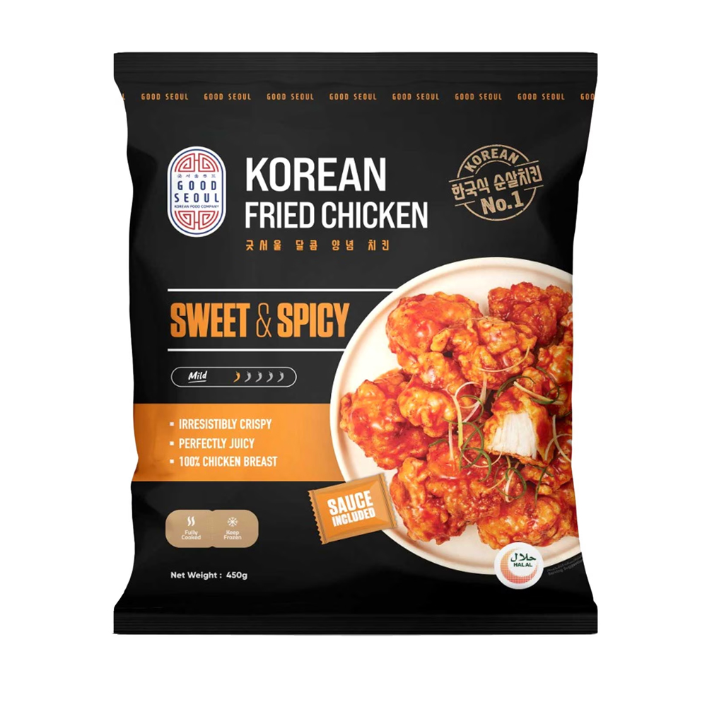 Good Seoul Korean Fried Chicken Sweet & Spicy 450g