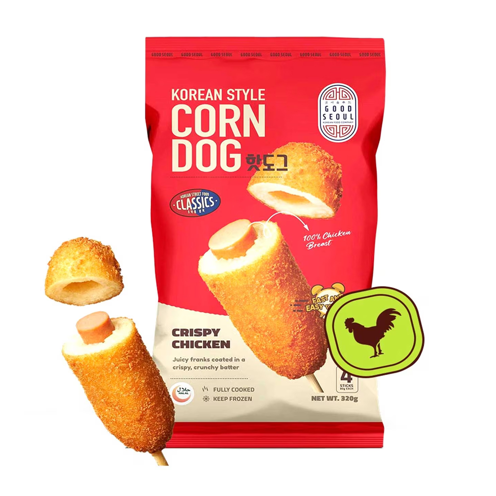 Good Seoul Crispy Chicken Corn Dog 4x80g