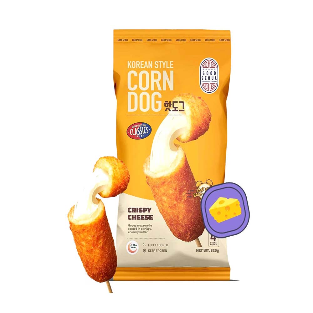 Good Seoul Crisp Cheese Corn Dog 320g