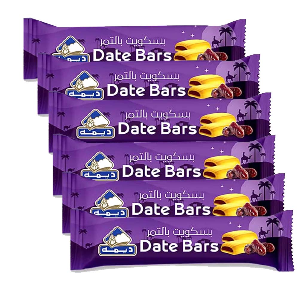 Deemah Date Bar 6X75g