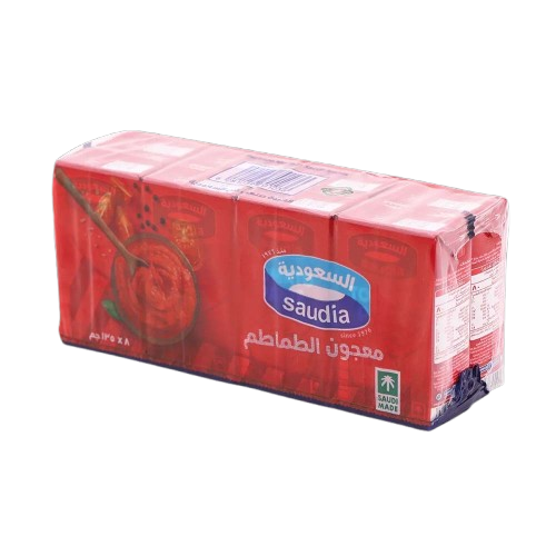 Saudia Tomato Paste 135g*8Pcs