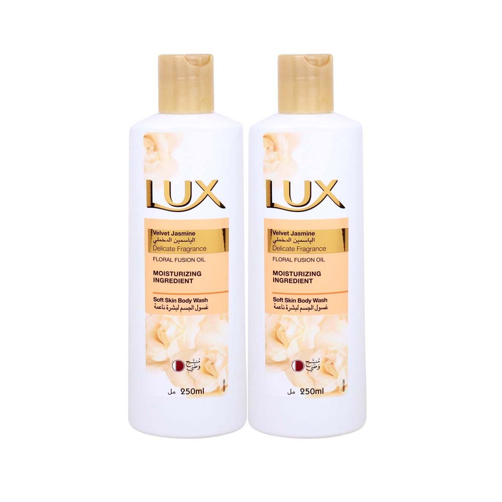 Lux Body Wash Velvet Jasmine 2*250Ml