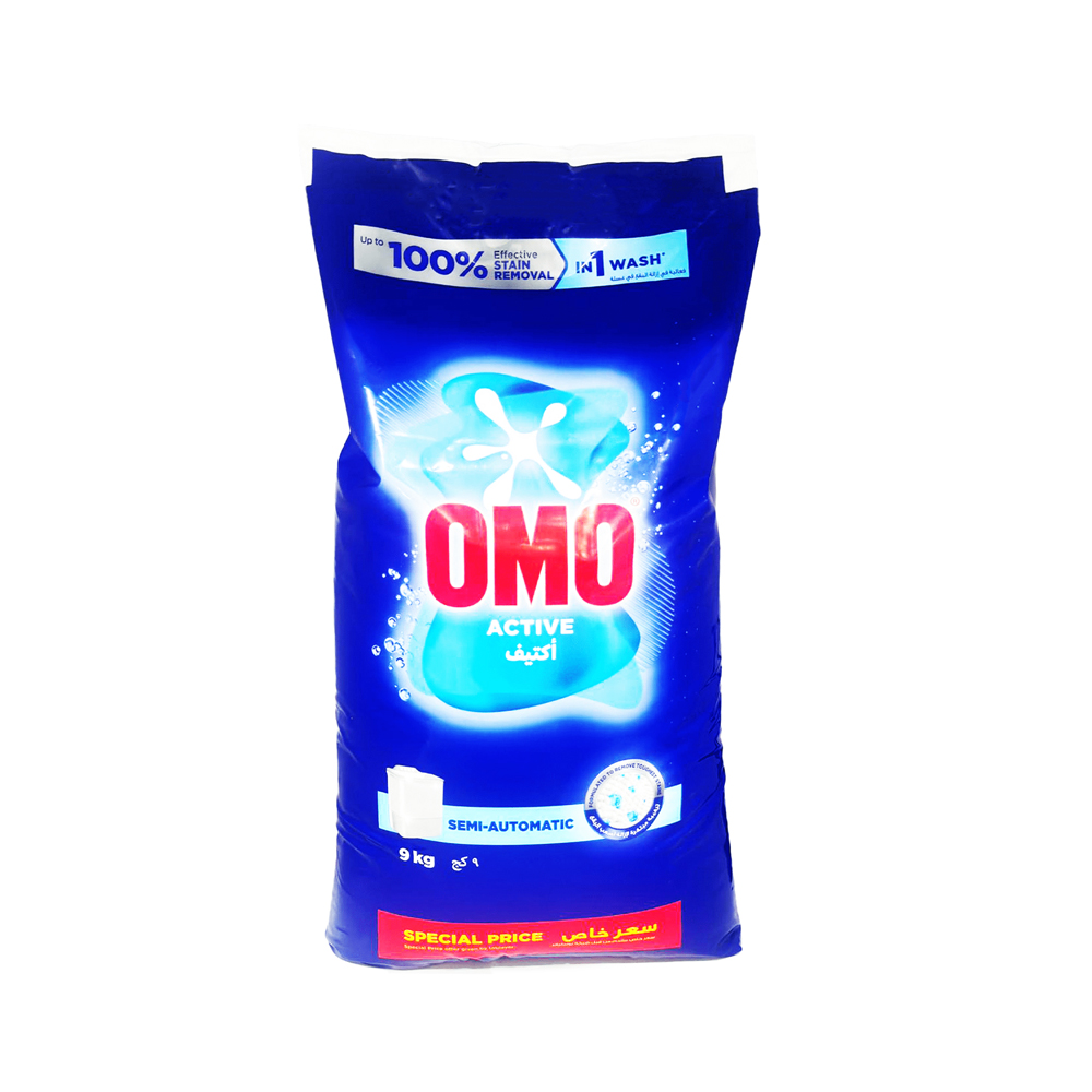Omo Semi Automatic Powder Detergent 9Kg