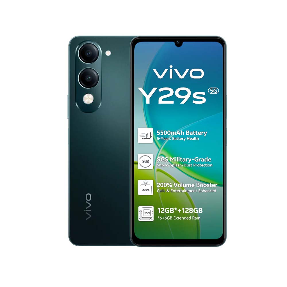 Vivo Y29S 5G 6GB Ram 128GB Storage Green