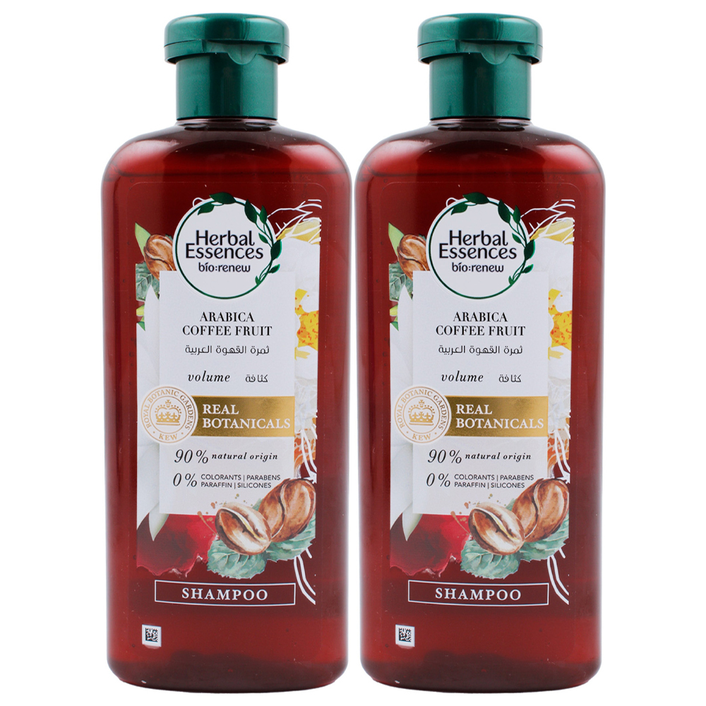Herbal Essences Shampoo Volume with Coffee Fruit Extract 2*400ml