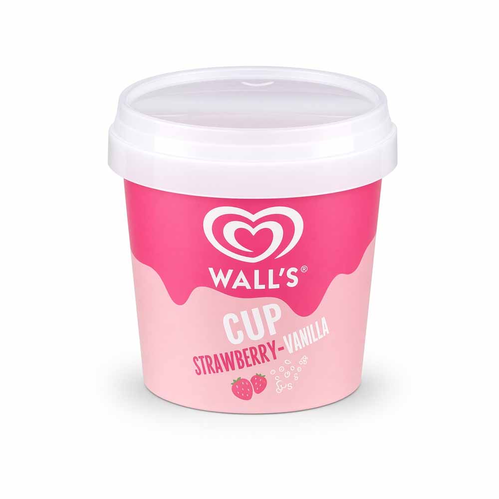 Algida Cup Strawberry Vanilla 100ml