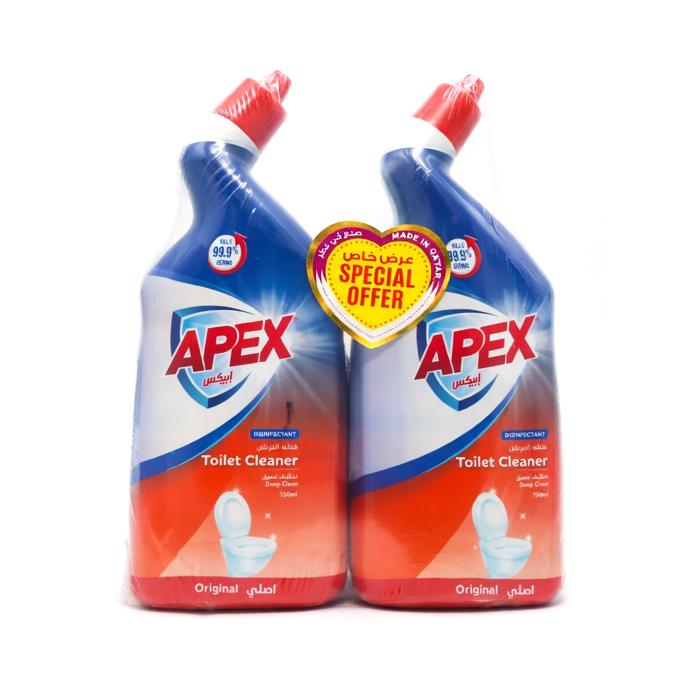 Apex Toilet Cleaner 750ml x 2pcs.