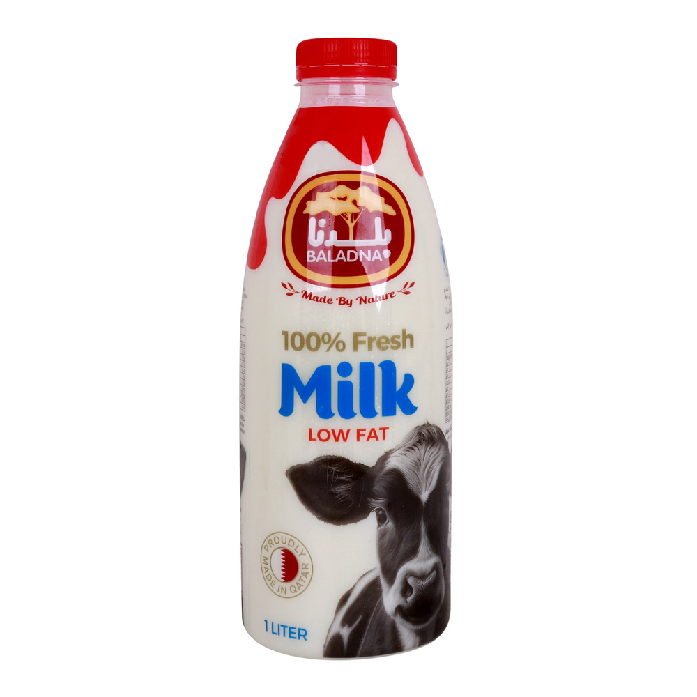 Baladna Fresh Milk Low Fat 1 L