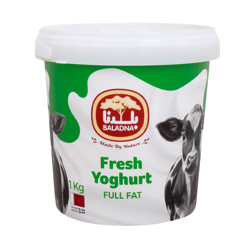 Baladna Fresh Yoghurt Full Fat 1Kg