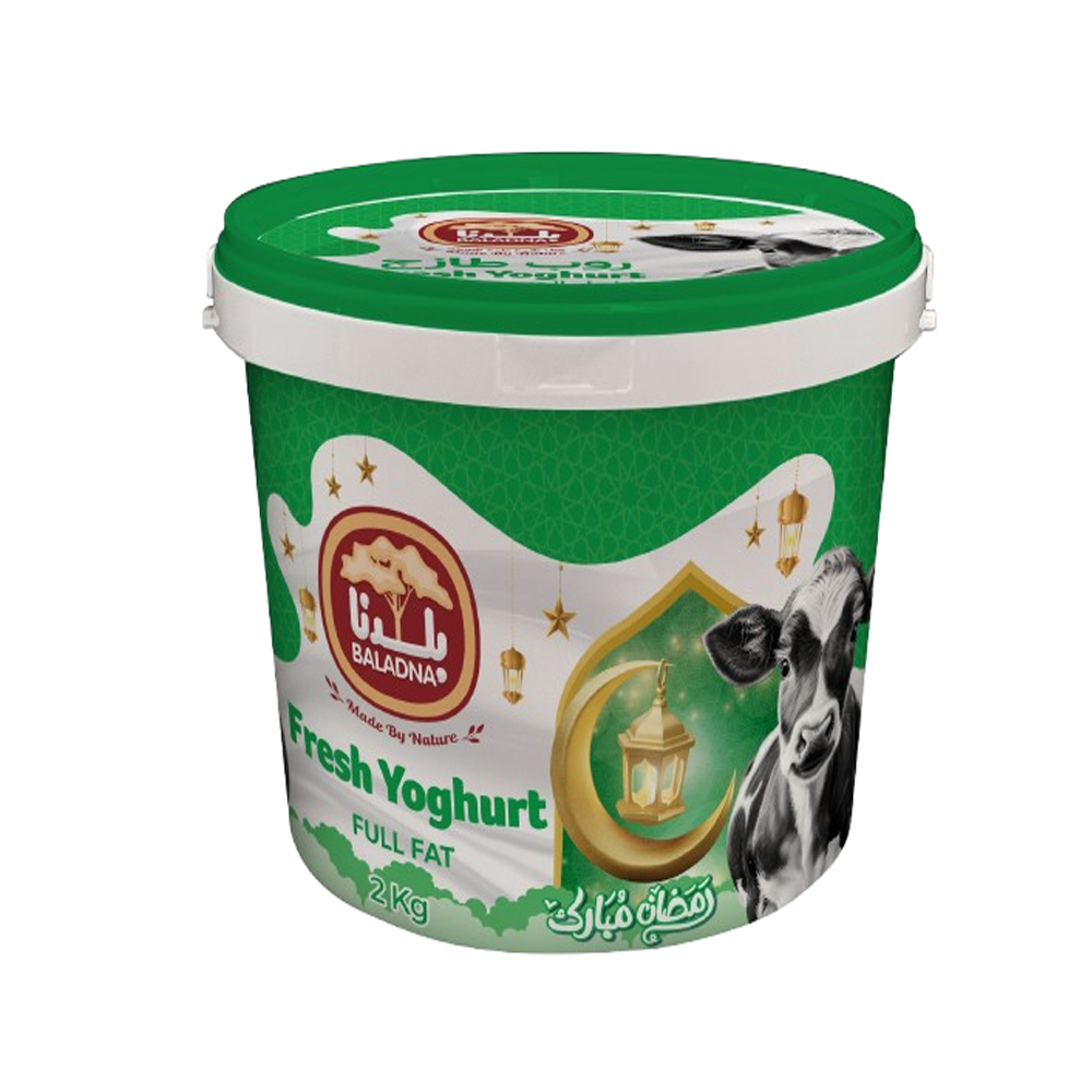Baladna Fresh Yoghurt Full Fat 2Kg
